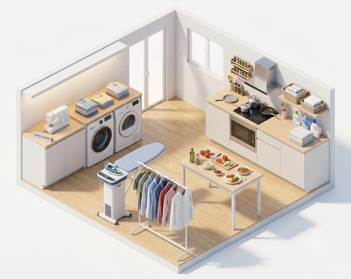 Illustration Linge